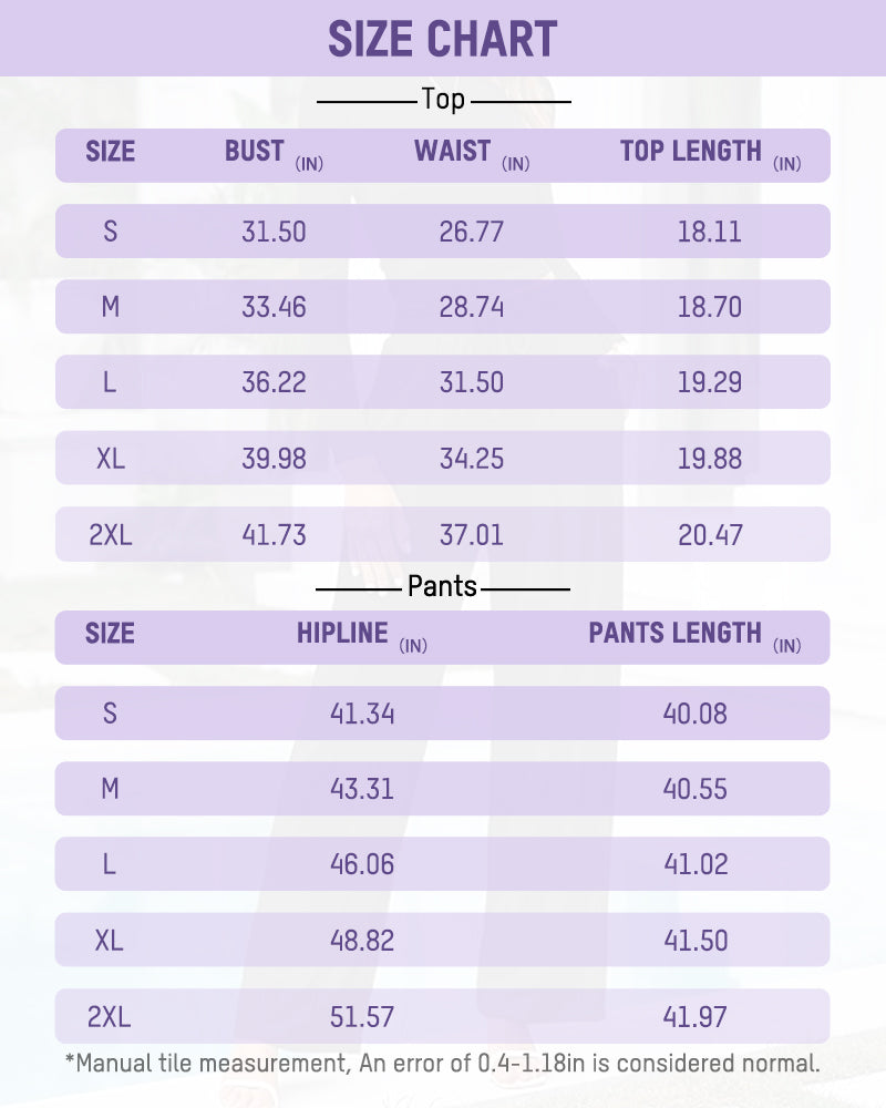 Ensemble lounge 2 pièces avec pantalon à jambes larges