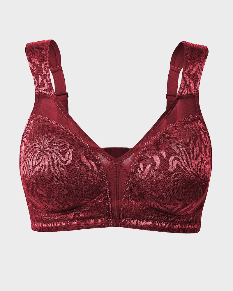 Full Coverage Wire-Free Minimizer Bra