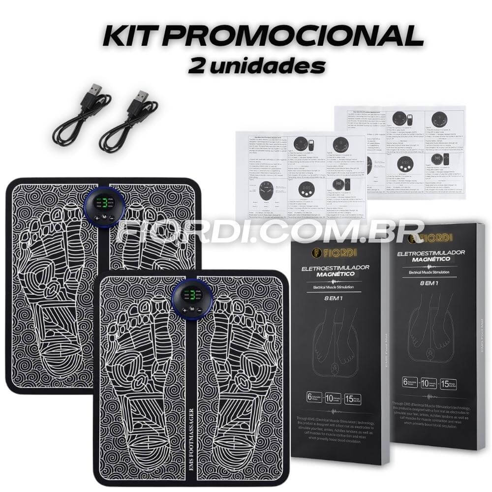 Eletroestimulador Magnético 8 em 1 + Brinde