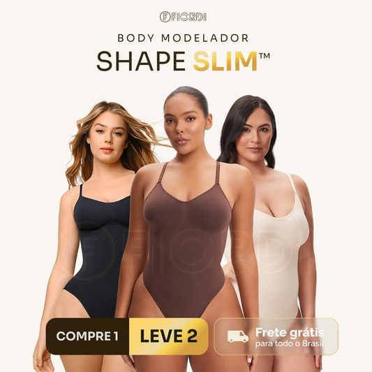 Body Modelador - ShapeSlim™ [COMPRE 1 & LEVE 2]