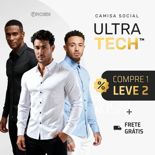 Camisa Social Ultra-Tech™  [COMPRE 1 & LEVE 2]