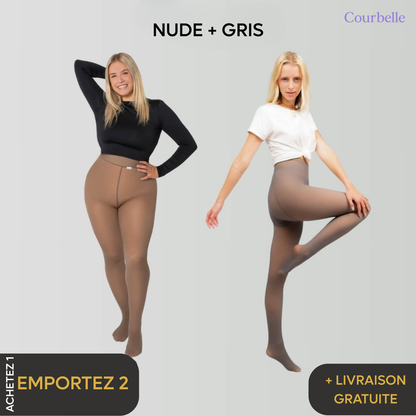 Collant Doublé en Laine Polaire [1 Acheté = 2 Offerts]