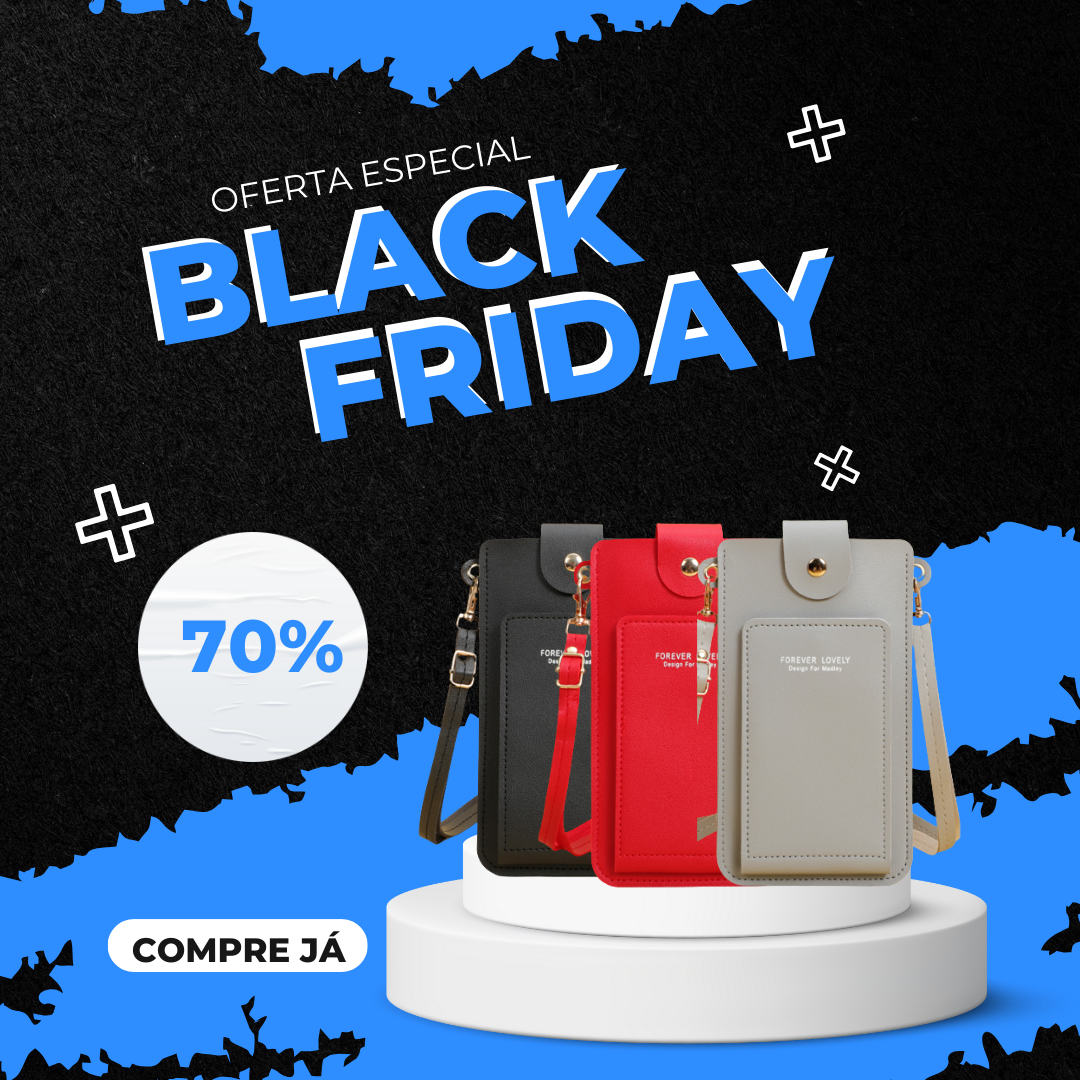 Promoção BLACK FRIDAY Bolsa de Couro Legítimo Lovely - ÚLTIMAS UNIDADES