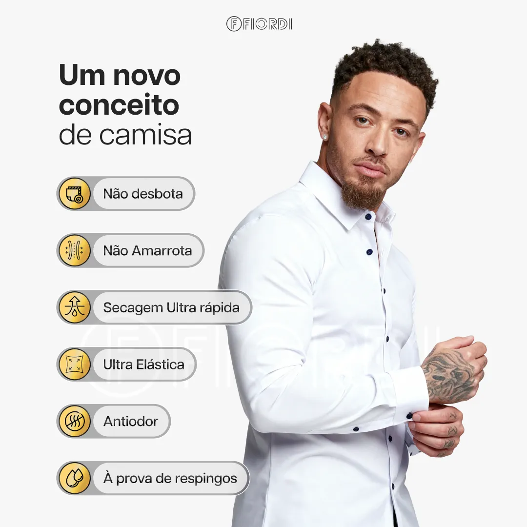 Camisa Social Ultra-Tech™  [COMPRE 1 & LEVE 2]