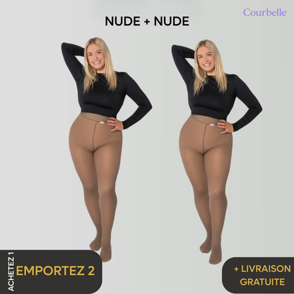 Collant Doublé en Laine Polaire [1 Acheté = 2 Offerts]