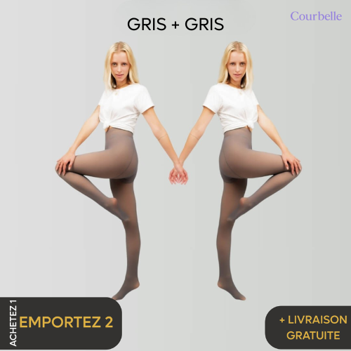 Collant Doublé en Laine Polaire [1 Acheté = 2 Offerts]