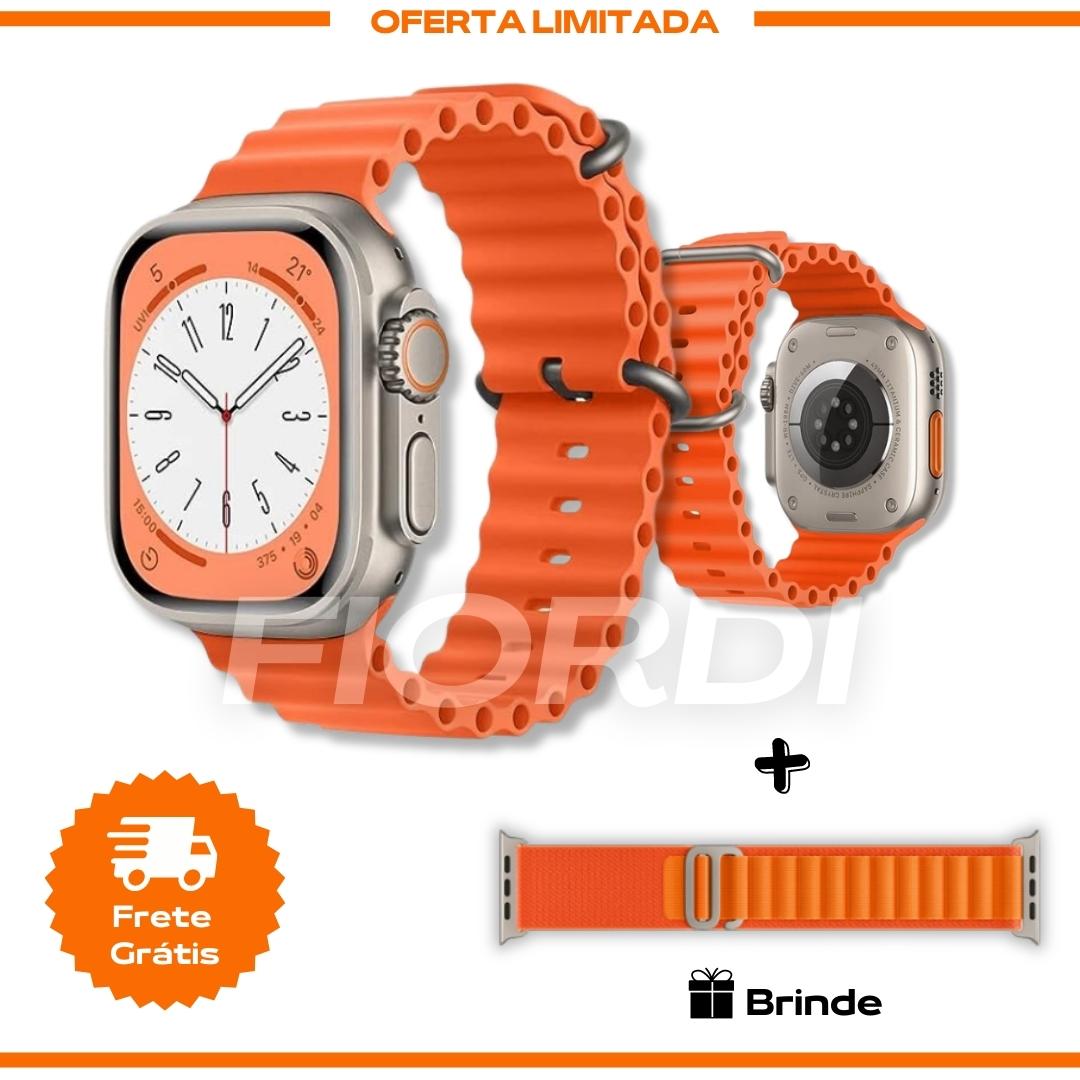 Smartwatch - Serie 8 Ultra + (2ª Pulseira de Brinde)