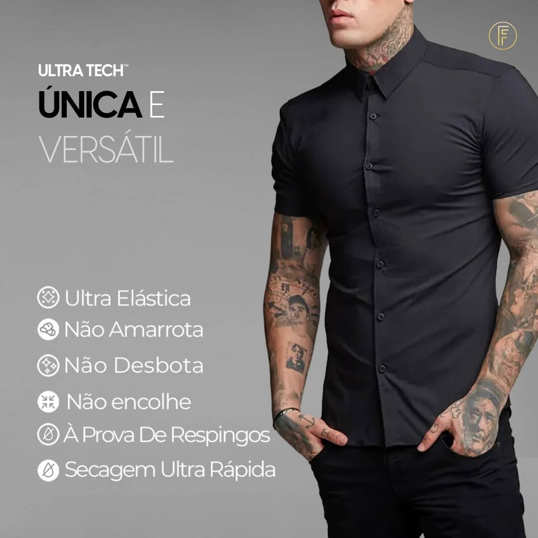 Camisa Ultra Tech™ - Manga Curta [Compre 1 & Leve 2]