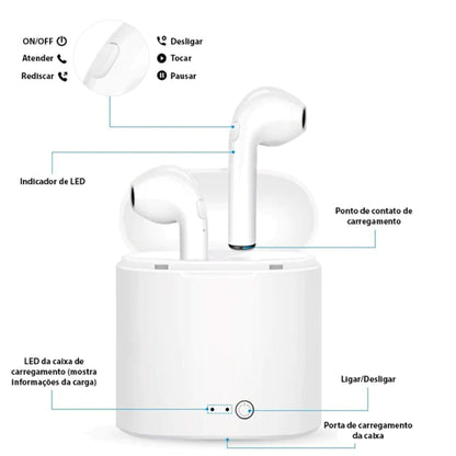 Fone Bluetooth - Air Pro 3