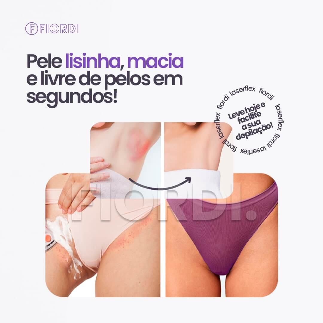 Depilador Indolor 2 em 1 - LaserFlex™ + Brinde
