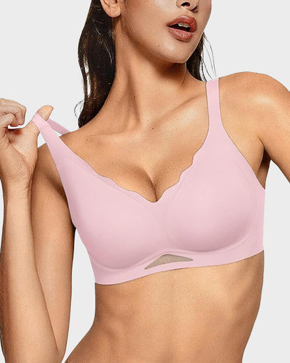 Soutien-gorge sans coutures en maille, confort doux et sans armatures