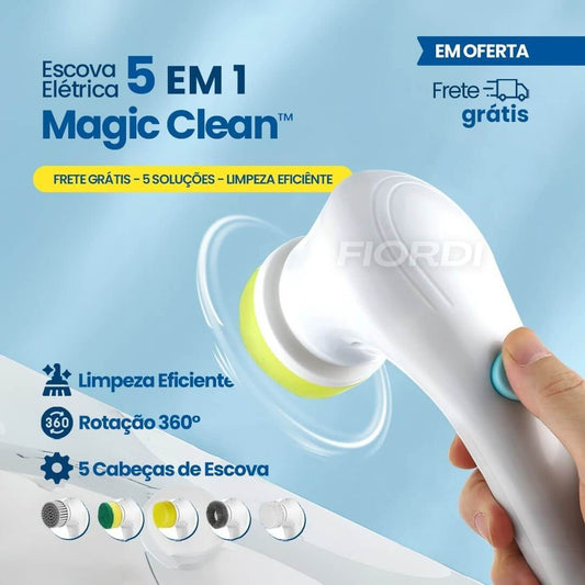 Escova Elétrica 5 em 1 - MagicClean™