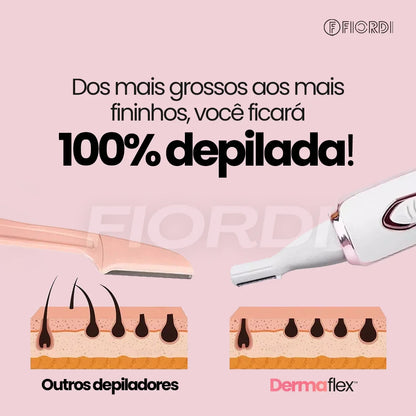 Depilador Elétrico 4 em 1 - DermaFlex® [Edição Limitada]