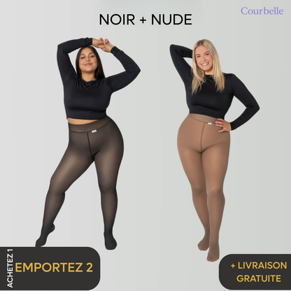 Collant Doublé en Laine Polaire [1 Acheté = 2 Offerts]