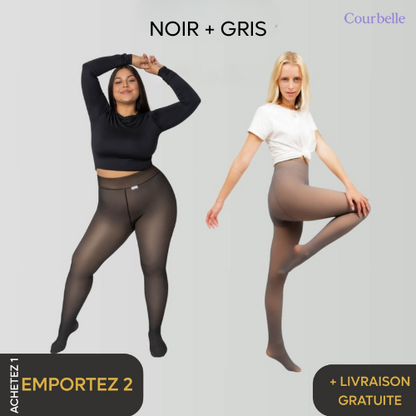 Collant Doublé en Laine Polaire [1 Acheté = 2 Offerts]