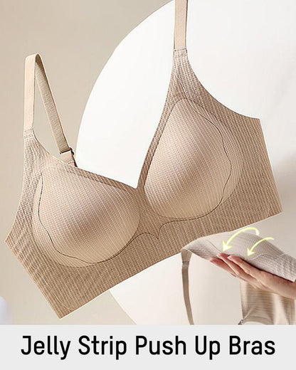Anti-Sagging Jelly Lift Wireless V-Neck Luxe Bra