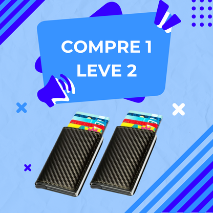 Carteira Anti-furto Guardiã Elite - [COMPRE 1 LEVE 2]