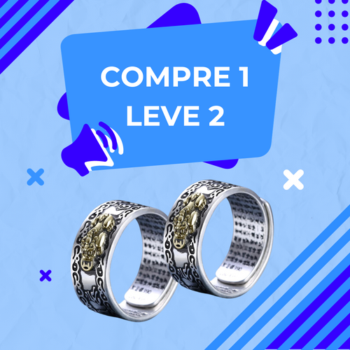 Anel Celestial da Fortuna - [COMPRE 1 LEVE 2]