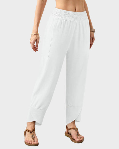 Casual Wide-Leg Palazzo Pants