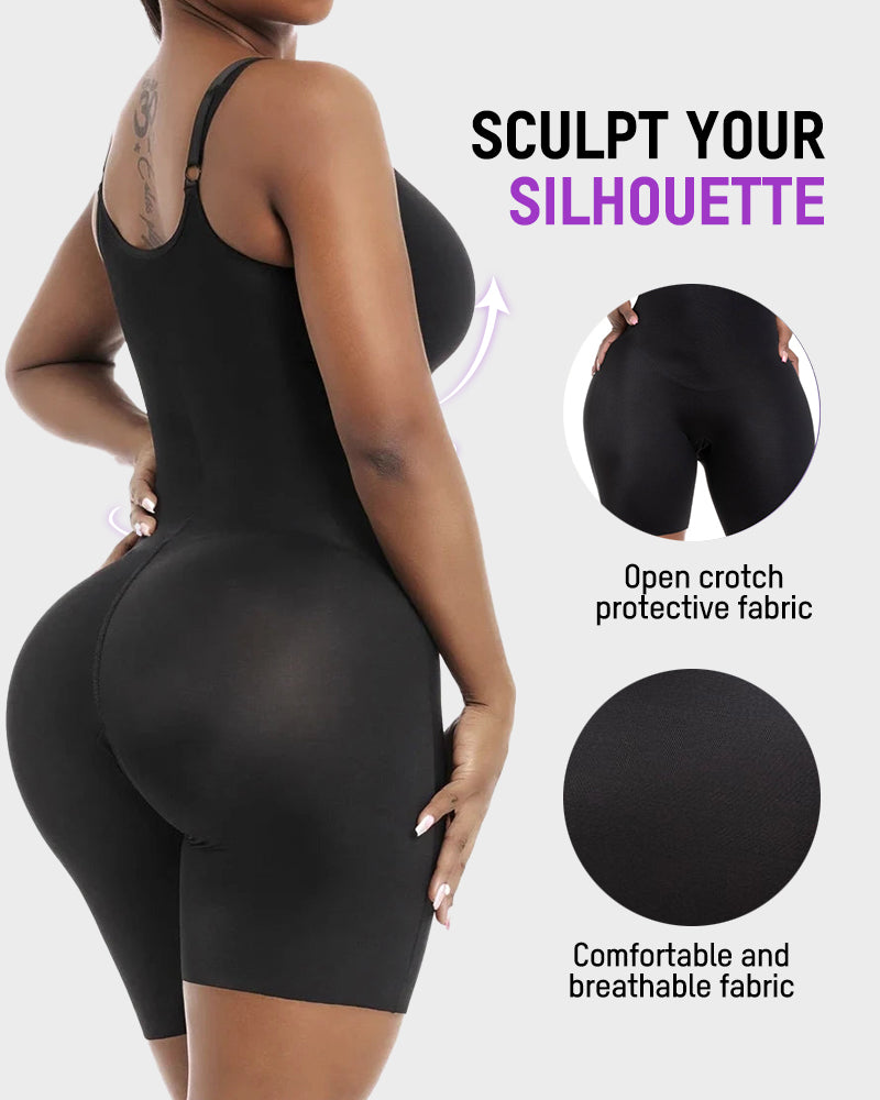 Comfort Sculpt Shapewear Bodysuit with Built-In Bra