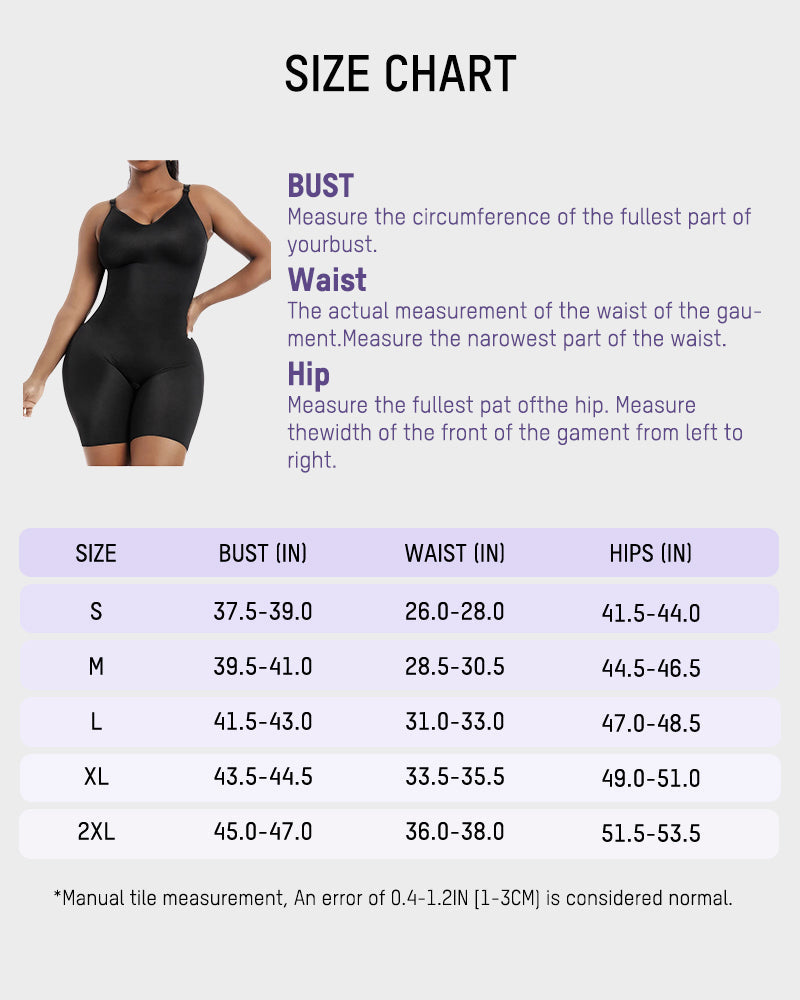 Comfort Sculpt Shapewear Bodysuit with Built-In Bra