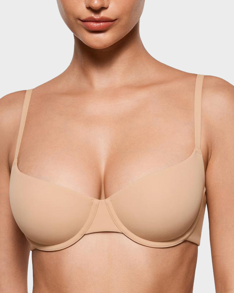 Demi Unlined Underwire Balconette Bra