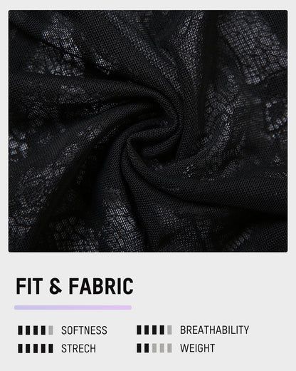 Elegant Comfort Floral Lace Thong (3 Pack)