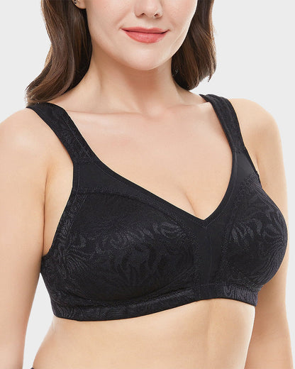 Full Coverage Wireless Minimizer Bra