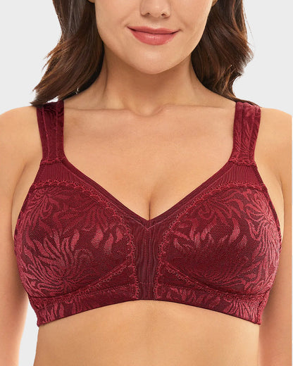 Full Coverage Wire-Free Minimizer Bra