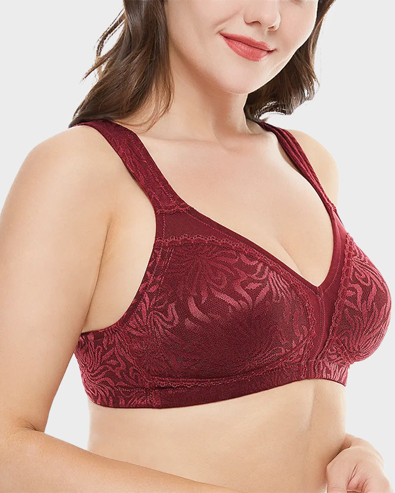 Full Coverage Wire-Free Minimizer Bra