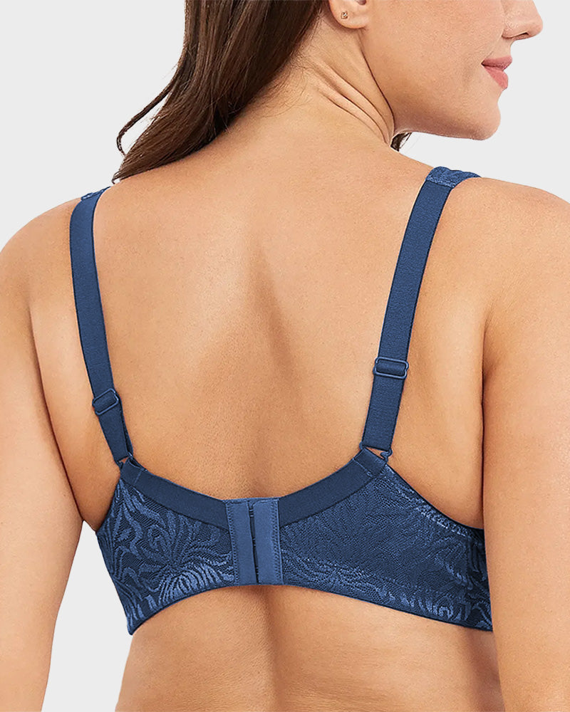 Full Coverage Wire-Free Minimizer Bra