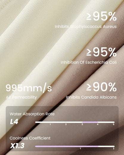 High-Waist Invisible Mesh Strong Shaping Panties (3 Pack)