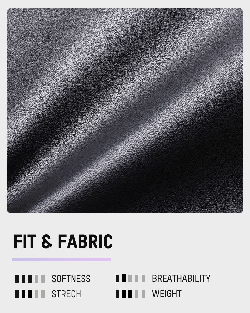 High-Waist PU Leather Skinny Pants