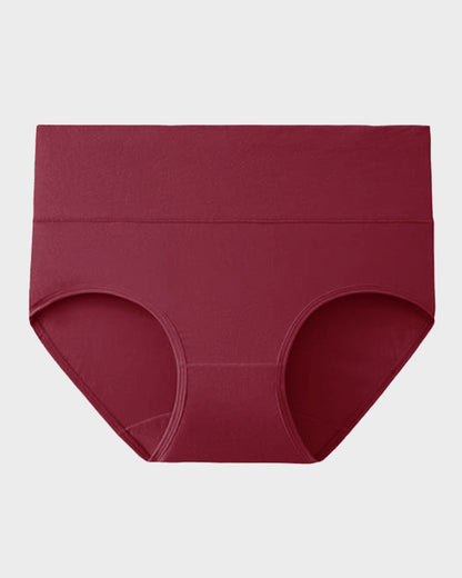 Cotton High-Waist Full Coverage Briefs (4 pack)