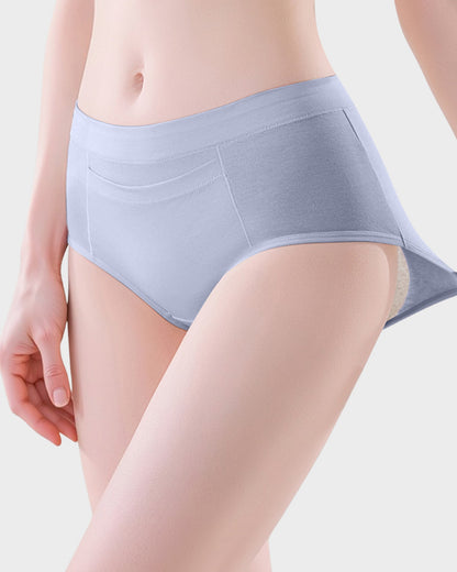 High Waist Leakproof Period Panties (3 Pack)