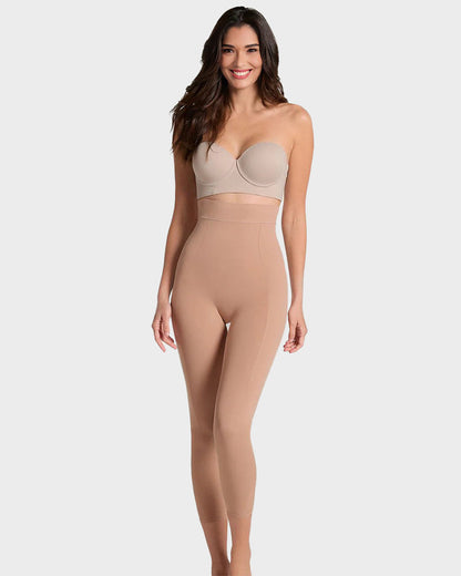Invisible High-Waist Butt-Lifting Capri Shaper