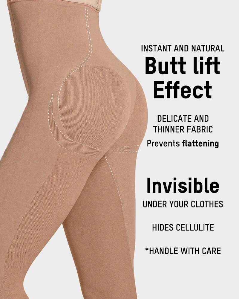 Invisible High-Waist Butt-Lifting Capri Shaper
