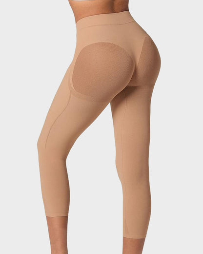 Invisible High-Waist Butt-Lifting Capri Shaper