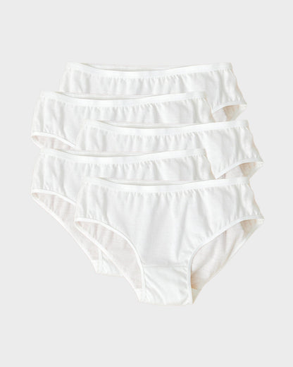 Medical-Grade Antibacterial Cotton Disposable Panties (5 Pack)