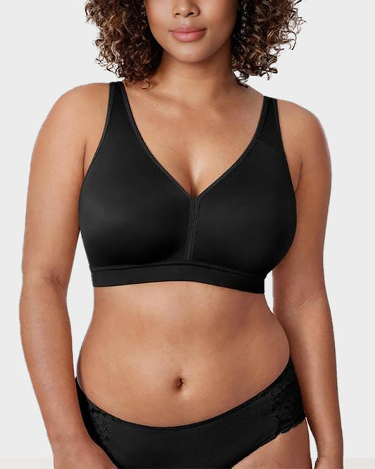 Plus Size Full Coverage Wireless Bra