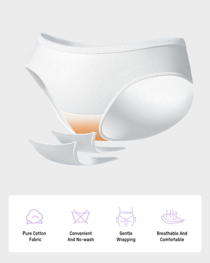 Portable Sterilized Disposable Cotton Briefs (5 Pack)