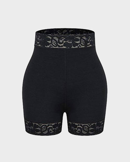 Sculpting Lace Shapewear Shorts for Tummy Control & Butt Lift