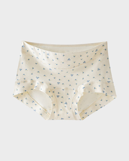Seamless Antibacterial Cotton Boxer Panties (5 Pack)