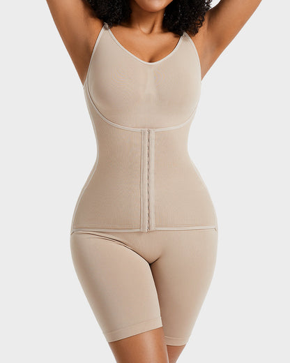 Seamless Double Compression Shaping Bodysuit