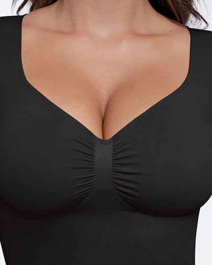 Seamless Long Sleeve Shaping Top