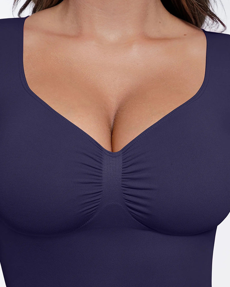 Seamless Long Sleeve Shaping Top