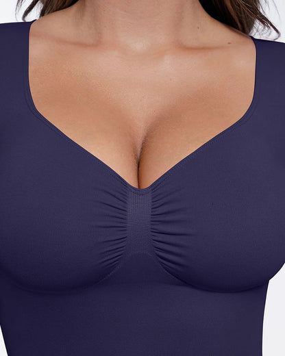 Seamless Long Sleeve Shaping Top