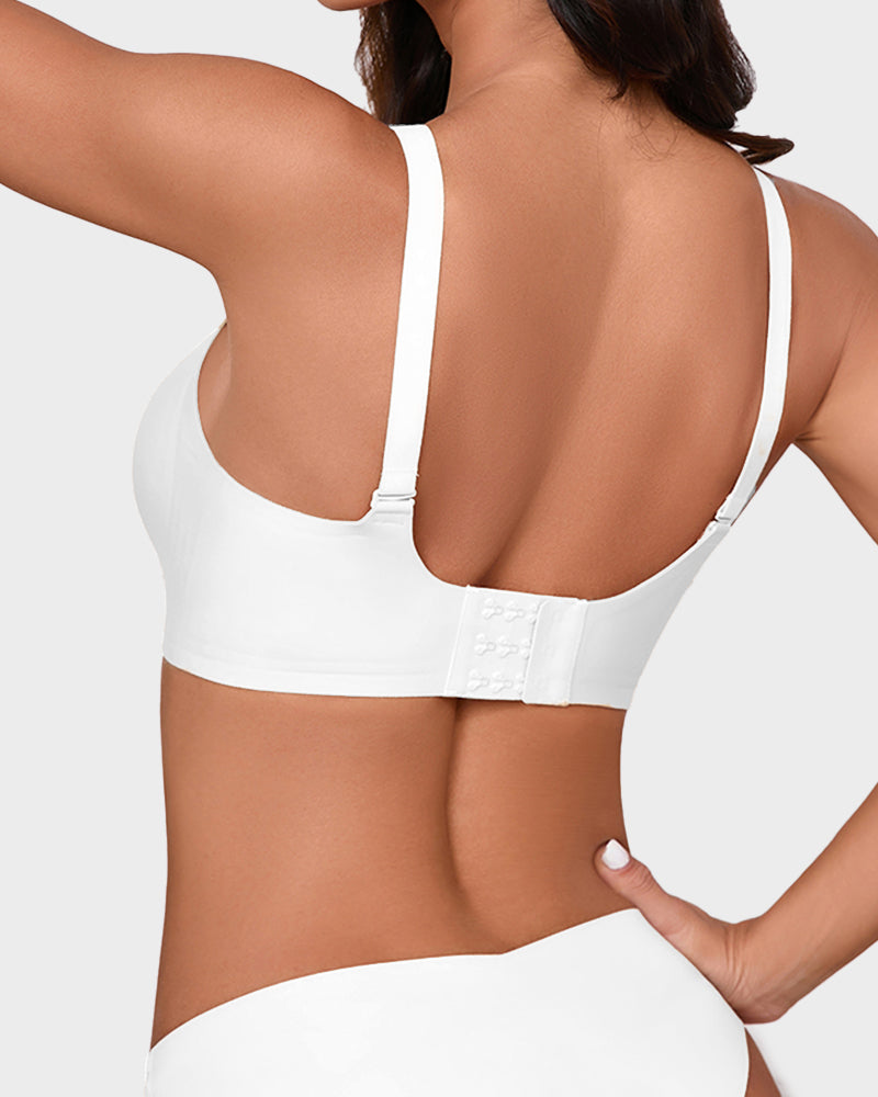 Soutien-gorge invisible et fin avec panneaux en maille sans coutures