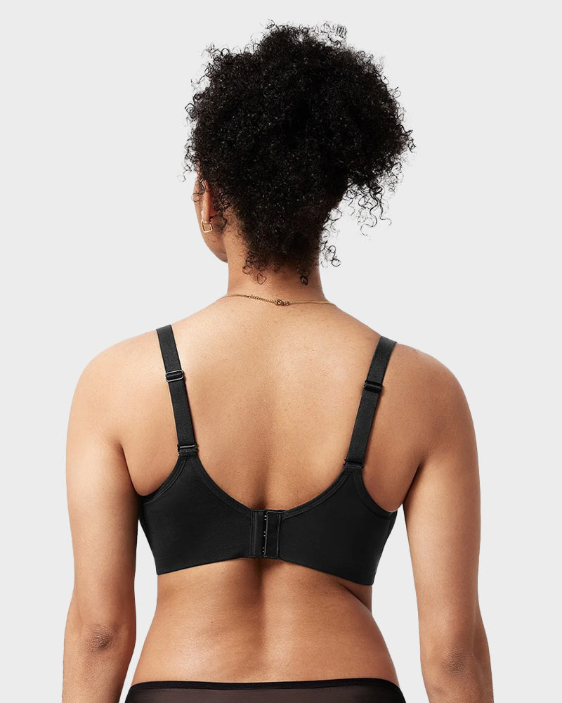 Seamless Mesh Unlined Underwire Bra