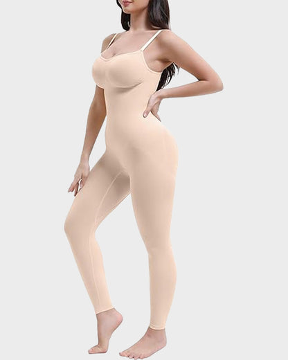 Seamless Waist-Cinching Shapewear Bodysuit
